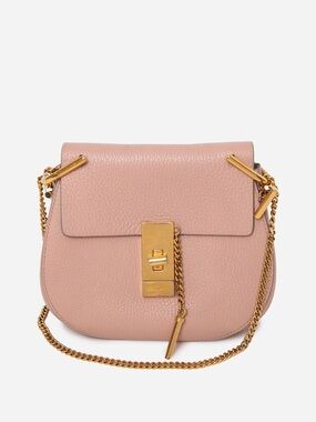 Chloe Leather Drew Crossbody Bag